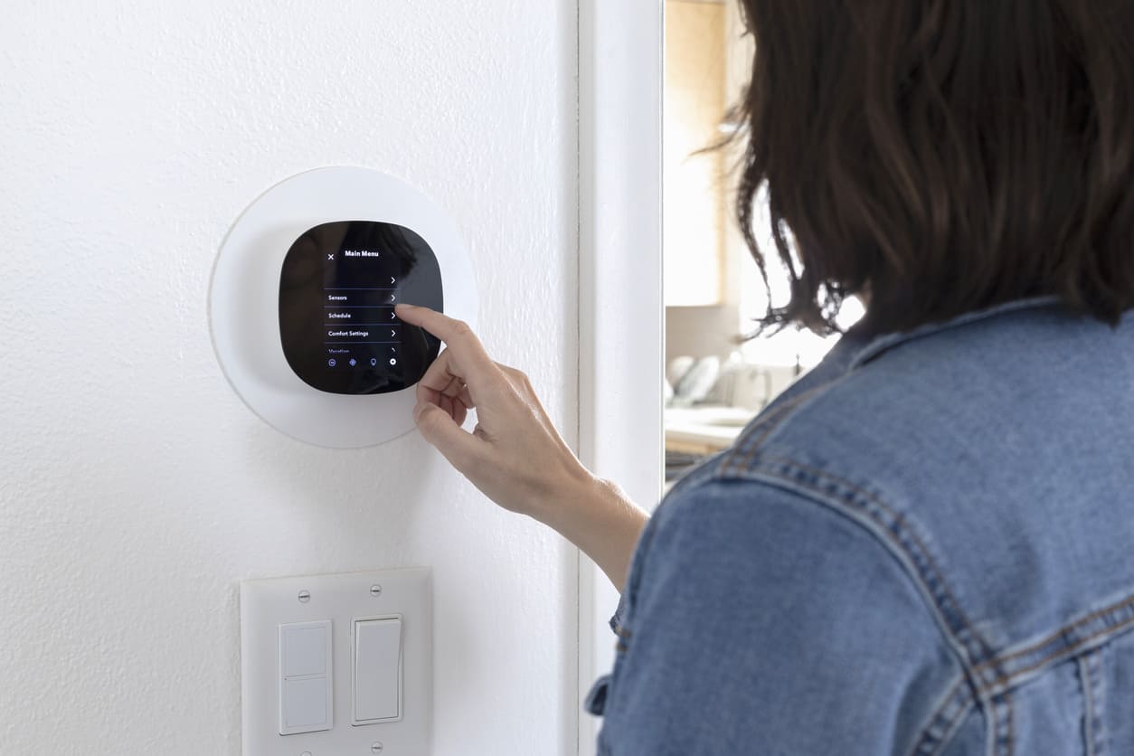 smart thermostat install